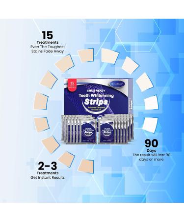 Douboo Teeth Whitening Strips - Non-Sensitive Formula - 15 Sessions - Safe for Enamel - Peroxide Free - Buy Online on GoSupps.com