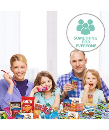 Snack Box Variety Pack Care Package (100 Count) - College Graduation 2022 Gift Basket | Summer Camp Box with Candies, Chips, Cookies | Birthday Sweet Treats for Adults, Kids, Teens, Boys, Girls - Buy Online on GoSupps.com