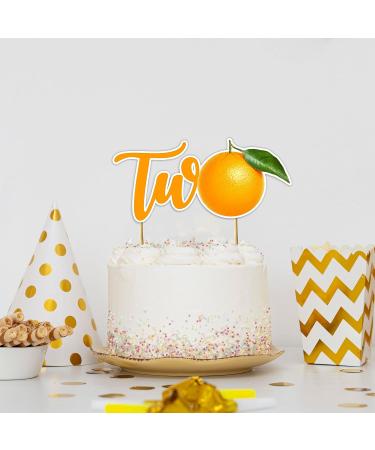 Seyal Orange Two Cake Topper - Buy Online on GoSupps.com