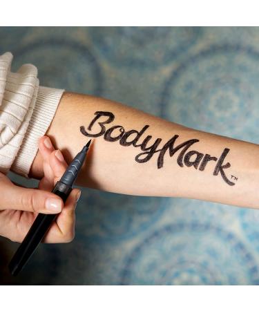 BIC BodyMark Temporary Tattoo Marker 2-Count Set - Henna Vibes in Black & Brown Ink - Buy Online on GoSupps.com