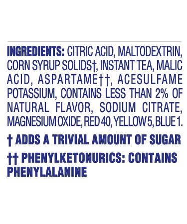 Crystal Light Sugar-Free Raspberry Iced Tea Powdered Drink Mix - 72 Pitcher Packets, 6 Count (Pack of 12) - Buy Online on GoSupps.com