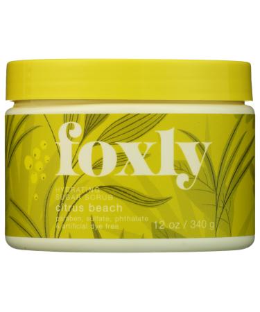 Foxly Citrus Beach Body Scrub 12 OZ