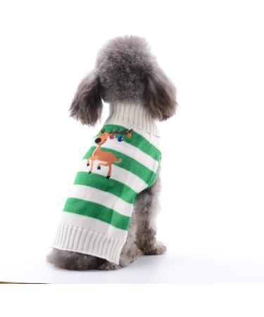 Abrrlo Christmas Dog Sweater Warm & Fashionable Winter Knit for Pets | Perfect Gift for Holiday Vacations and Parties - Buy Online on GoSupps.com