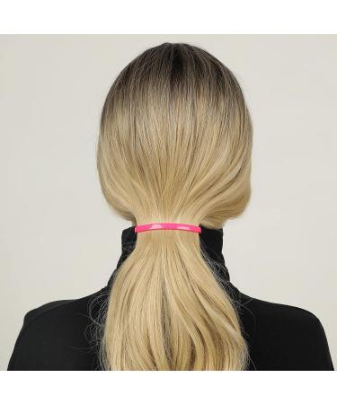 Aurora Pin Hair Barrettes Clips Set - 18 Colored Pieces - Medium Plastic Dome Styling Accessories for Girls & Women - Made in Korea - Buy Online on GoSupps.com
