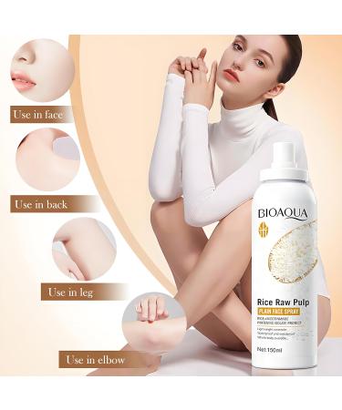 Rice Puree Moisturizing Spray & Nicotinamide Brightening Face Mist 150ml | Hydrate & Illuminate Your Skin | International Shipping Available - Buy Online on GoSupps.com