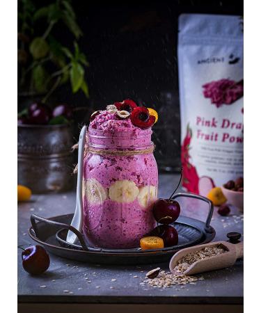 Organic Red Dragon Fruit Powder (4 oz) | Freeze Dried Pitaya for Smoothies & Baking - Vegan & Non-GMO | Natural Food Coloring with Fiber & Prebiotic Benefits - Buy Online on GoSupps.com