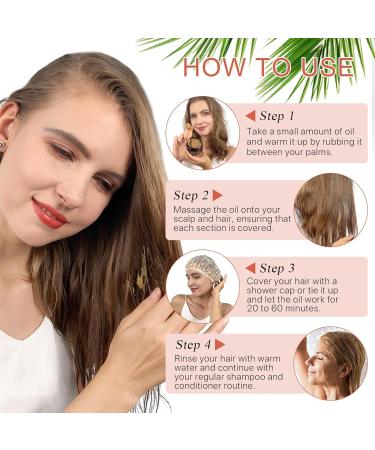  CCKULOOB Batana Oil for Hair Growth Batana Hair Oil 100% Pure and Natural Batana Oil for Hair Growth Eliminates Split Ends Restores Damaged Hair 120g - Buy Online on GoSupps.com