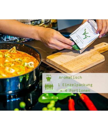 echtthai Kaffir lime leaves pack of 8 pieces 8 x 2 g suitable for Thai Curry freezedried box of 8 pieces - Buy Online on GoSupps.com