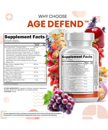 Stamiron Fisetin Resveratrol Spermidine Quercetin - 60 Capsules - Buy Online on GoSupps.com