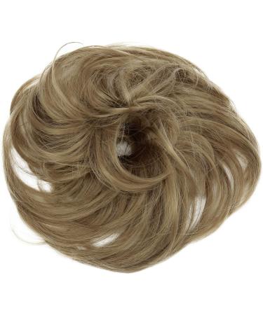 CAISHA by PRETTYSHOP Synthetic Slightly Wavy Dark Blonde Scrunchie Updo #16 G9B - Buy Online on GoSupps.com