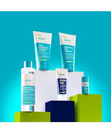  Witch Witch Cleansing Witch Hazel Toner 200ml Natural with Anti-inflammatory and Astringent Salicylic Acid Fragrance-Free - Buy Online on GoSupps.com