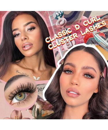Individual Wispy Cluster Eyelash Extensions | Goddvenus Mixed Cluster Lashes - 2 Styles - Buy Online on GoSupps.com