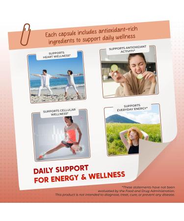 Ultra Pomegranate Hawthorn Resveratrol & CoQ10 All-in-1 Supplement for Heart Wellness Antioxidant & Cellular Support 150 Capsules 150 count (pack of 1) - Buy Online on GoSupps.com