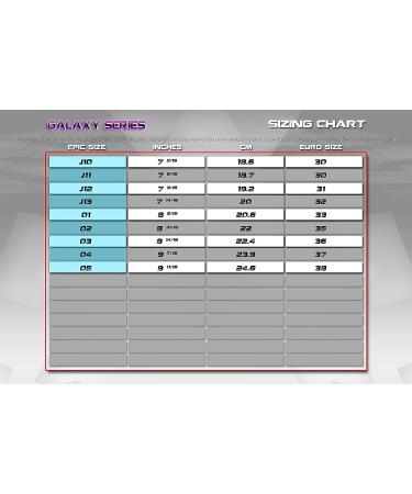 Epic Galaxy Elite Purple Juvenile Skates - Size 10 | High-Quality Roller Skates - Buy Online on GoSupps.com