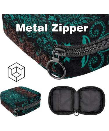 Javenproeqt Portable Women's Binding Bags - Menstrual Cup & Pads Bags for Teens | Bohemian Art Designs - Buy Online on GoSupps.com