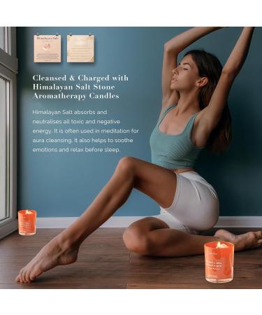 Crystal Healing Candle & Essential Oil Bracelet Set | Perfect Gifts for Women Best Friends & Sisters | Aromatherapy & Fear Relief - Buy Online on GoSupps.com