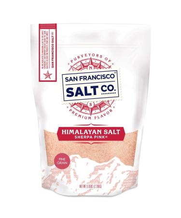 Sherpa Pink Himalayan Salt - 5 lbs. Fine Grain 5 Pound (Pack of 1) - Buy Online on GoSupps.com