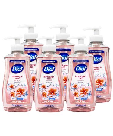 Dial Himalayan Pink Salt & Water Lily Hand Soap with Moisturizer 7.5 Oz (Pack of 6) - Buy Online on GoSupps.com