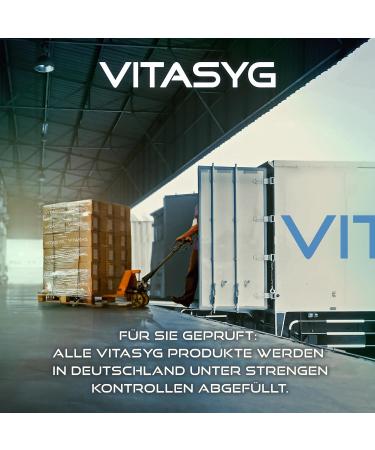  Vitasyg MSM Capsules 800mg - 1600mg Methylsulfonylmethane per daily dose - 365 vegan capsules - Magnesium stearate free - No additives - High dosed - Vegan - Buy Online on GoSupps.com