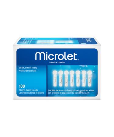 Bayer Contour Bayer Microlet Lancets 100 Count