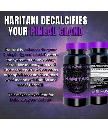 Matrixx Organic Haritaki Capsules 1000mg - Detox & Rejuvenate | Vegan Gluten-Free | 90 Capsules - Buy Online on GoSupps.com