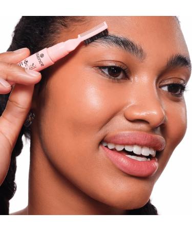 essence brow lift & freeze glue 01 Clear Control gel sourcils transparent tenue ultra-forte fini naturel applicateur 3-en-1 7ml - Buy Online on GoSupps.com