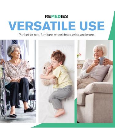 REMEDIES Disposable Incontinence Bed Pads - Super Absorbent Underpad 60x90cm (50 Pack) - Best for Daily Comfort & Protection - Buy Online on GoSupps.com