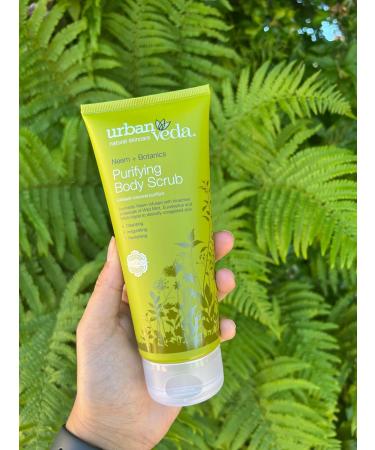 Urban Veda Purifying Body Scrub | Salicylic Acid and Witch Hazel | Natural Pore Cleaner for Back Acne & Body Acne Treatment | Active Neem & Tea Tree Oil for Skin | For Oily & Congested Skin | 200 ML - Buy Online on GoSupps.com