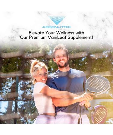 Absonutrix VaniLeaf 390 mg 4 FL OZ Liquid 302 Servings Made in USA Plant-Based Ingredients Olive Fruit Pineapple Liquid Vanilla Extract Gluten-Free Non-GMO GMP Certified - Buy Online on GoSupps.com