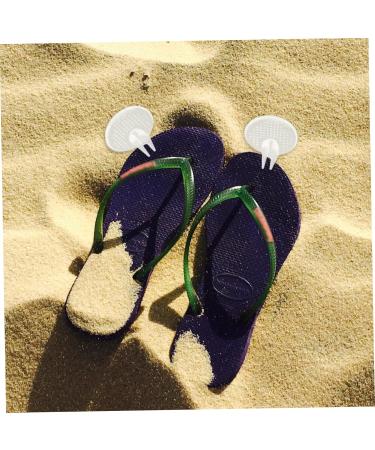 FOMIYES Silicone Toe Pads - Non-Slip Clip Toe Guards for Thong Sandals & Flip-Flops - 4 Pairs Clear Cushion Protectors - Buy Online on GoSupps.com