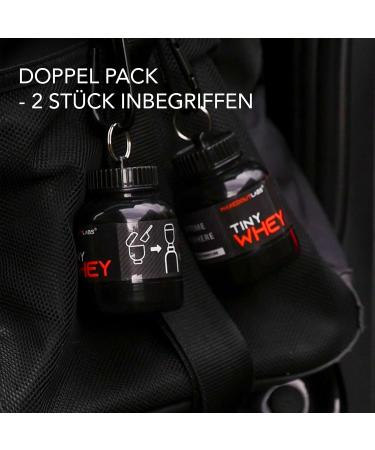 Buy TinyWhey Protein Powder Can - Perfect Whey Keychain & Gift Box - Ideal Protein Powder Container & Portioner for Fitness Enthusiasts - International Shipping Available - Buy Online on GoSupps.com