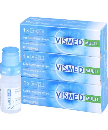 Buy Vismed Multi 3x10 ml - Soothe Dry Eyes | Fast International Shipping - Buy Online on GoSupps.com