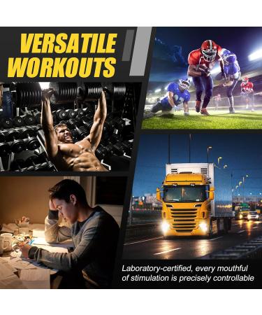 Power Salt for Athletes - Extra Strong Formula | 3-Second Instant Energy Boost for Weightlifting Powerlifting | Portable Leak-Proof Gym Grade Gym Salts| Trusted by Pro Athletes - 002 Black - Buy Online on GoSupps.com