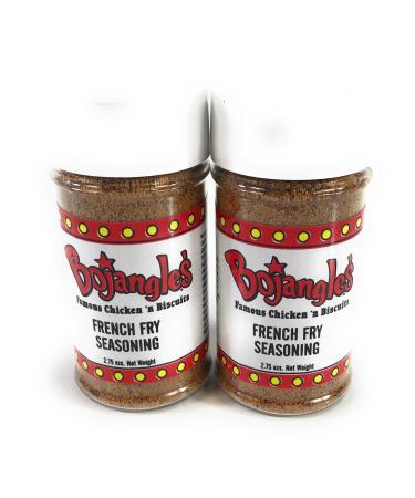 Bojangles' Famous Chicken 'n Bisquits French Fry Seasoning 2-pack 2.75 Ounce (Pack of 2)