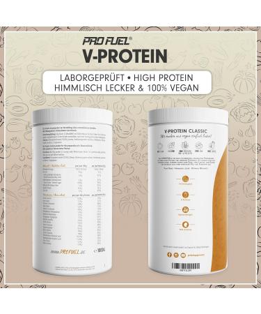 Vegan Protein Powder Peanut Butter | 1kg Plant-Based Protein | 75.9% Protein Content | Soy & Wheat-Free Vegan Shake - Buy Online on GoSupps.com