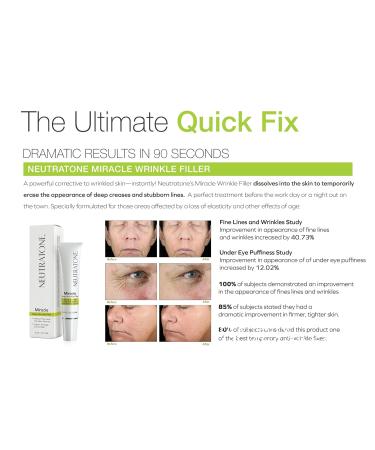 Buy Miracle Wrinkle Filler - 90 Second Results with Hyaluronic Acid for Youthful Skin | Fast International Shipping - Buy Online on GoSupps.com