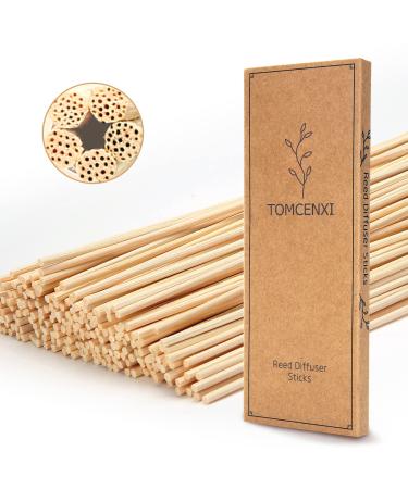 T & CX 120 pieces Reed Diffusor Sticks 25 cm natural rattan Reed Sticks essential oil aroma diffuser sticks for essential oils for home office (Natural Color) - Buy Online on GoSupps.com