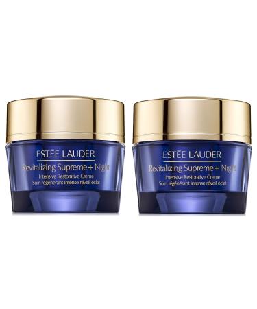 Estee Lauder Pack of 2 x Revitalizing Supreme+ Night Intensive Restorative Creme 0.5 oz Sample Size Unboxed