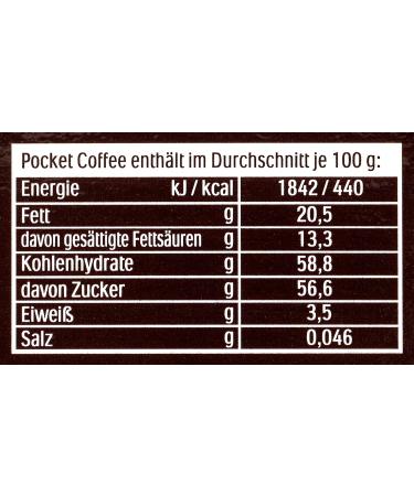 Pocket Coffee - Pack of 12 - 62g - Buy Online on GoSupps.com