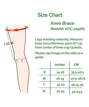 Neotech Care Bamboo Fiber Knee Support Sleeve - Lightweight Elastic Breathable Brace for Men Women - Grey (Size S) - Buy Online on GoSupps.com