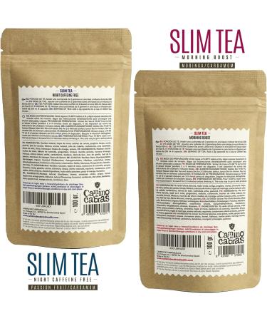 Herbal Tea Gift Set - Slim Tea 33 Day Detox Tea - Day and Night Tea Selection - Premium Tea Gift Box - Boost Energy & Bloating Relief - Loose Leaf Tea - All Natural Herbal Teas - 2 Pack x 100 Grams Slim Tea 33 Day Detox Tea Kit- (2 Pack) - Buy Online on GoSupps.com