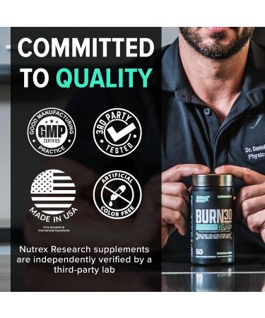 BURN30 GLP-1 Supplement - Super Berberine Weight Management Support GLP1 Naturally | Advanced Appetite Control & Metabolism Support with Clinically Studied Ingredients  | Stimulant Free - Buy Online on GoSupps.com
