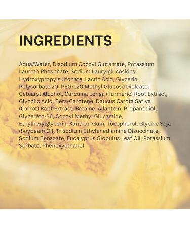 Cocoon Hung Yen Turmeric Cleanser - Natural Skin Brightening Face Wash (4.73 fl oz) | Shop Worldwide - Buy Online on GoSupps.com