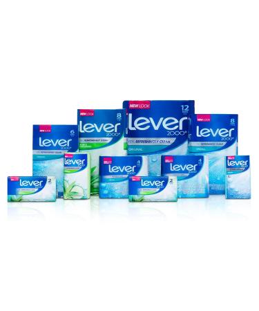 Lever 2000 Aloe & Cucumber Refreshing Body Soap 4oz (Pack of 8) - Antibacterial Cleanser - Buy Online on GoSupps.com