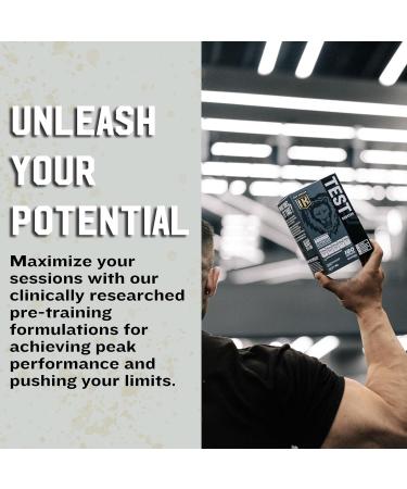 Buy Iron Kingdom Test Booster for Men - D-Aspartic Acid Maca Root & Tribulus - 180 Capsules Workout Supplement - Buy Online on GoSupps.com