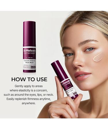 Dr.Melaxin Cemenrete Calcium Multi Balm 9g Korean Skin Care All In One Calcium Volume Stick Collagen Wrinkles Face Eye treatment Balm - Buy Online on GoSupps.com