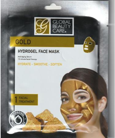 Generic Gold Hydrogel Face Mask - Anti-Aging Skin Treatment