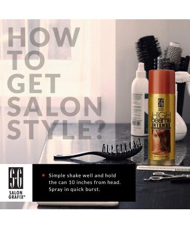 High Beams Intense Spray-On Copper Hair Color 2.7 Oz - Temporary Color Highlight for Hair - Streaking, Tipping, Frosting - Washes Out Easily - 1 Pack - Buy Online on GoSupps.com