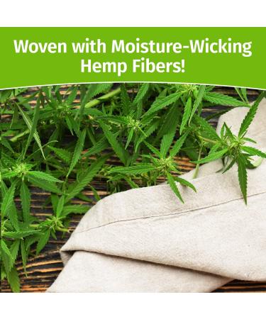 Hempvana Straight 8 Posture Corrector | As Seen On TV | Relieve Back Strain & Slouching | Moisture-Wicking Hemp Fibers | Adjustable & Lightweight | One Size - Buy Online on GoSupps.com