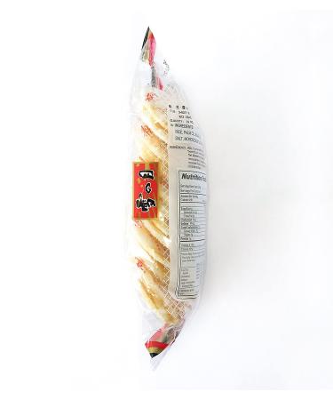 Want Want Big Shelly Shenbei Snowy Crispy Rick Cracker Biscuits - Sugar Glazed 5.30 oz. (Pack of 5) - Original Flavor, 5.3 oz. Each (Pack of 5) - Buy Online on GoSupps.com